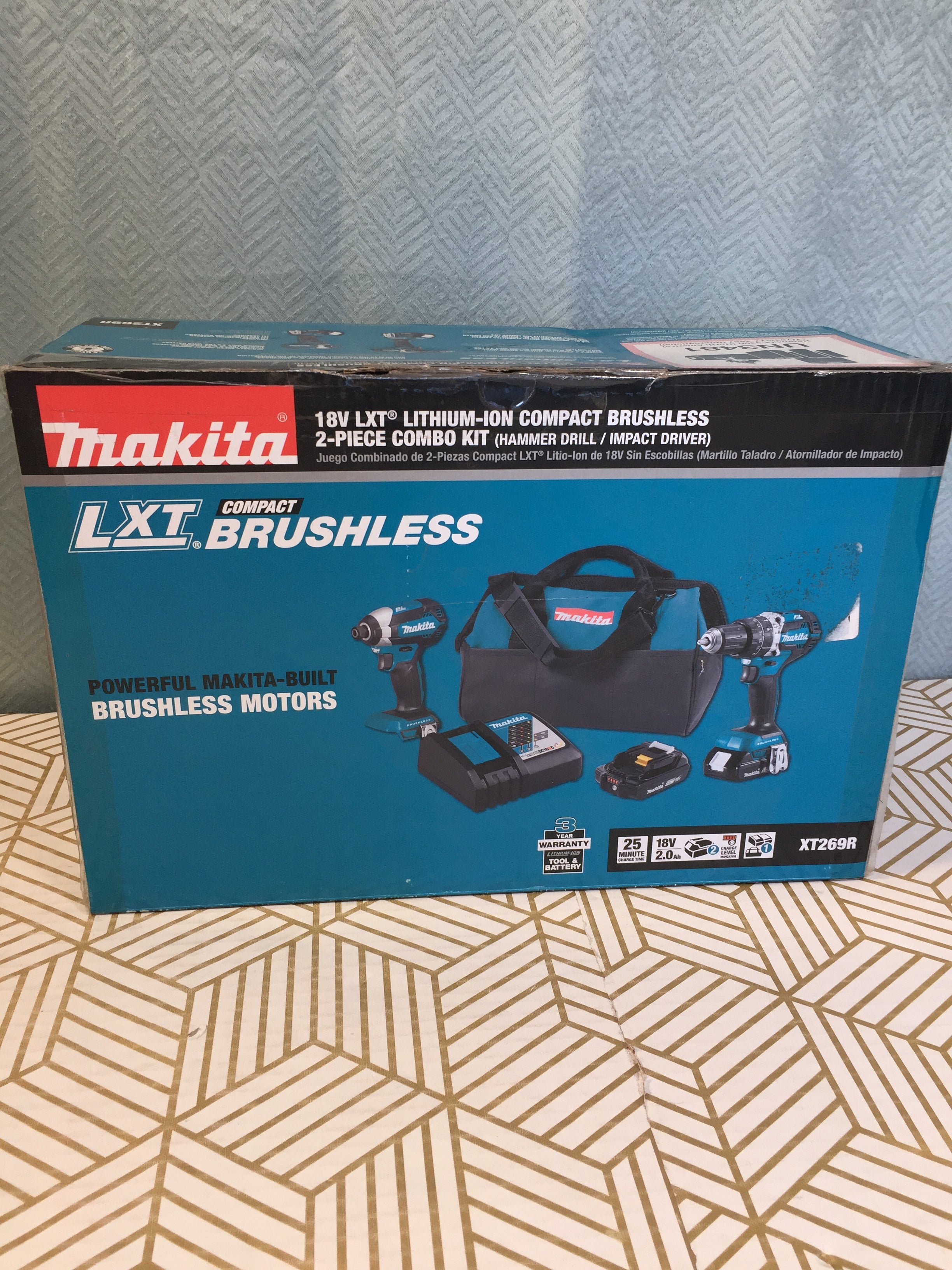 *PARTS* Makita XT269R 18V LXT Compact Brushless Cordless Combo Kit *USED* (7921478664430)